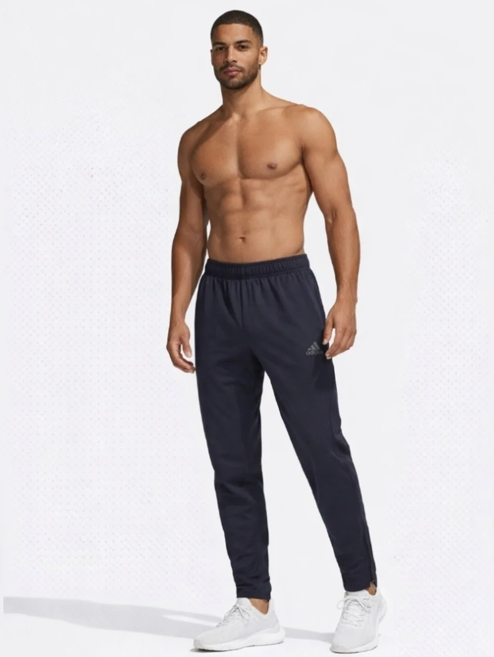 Adidas Trainers Pull Up Sweatpants Black Medium